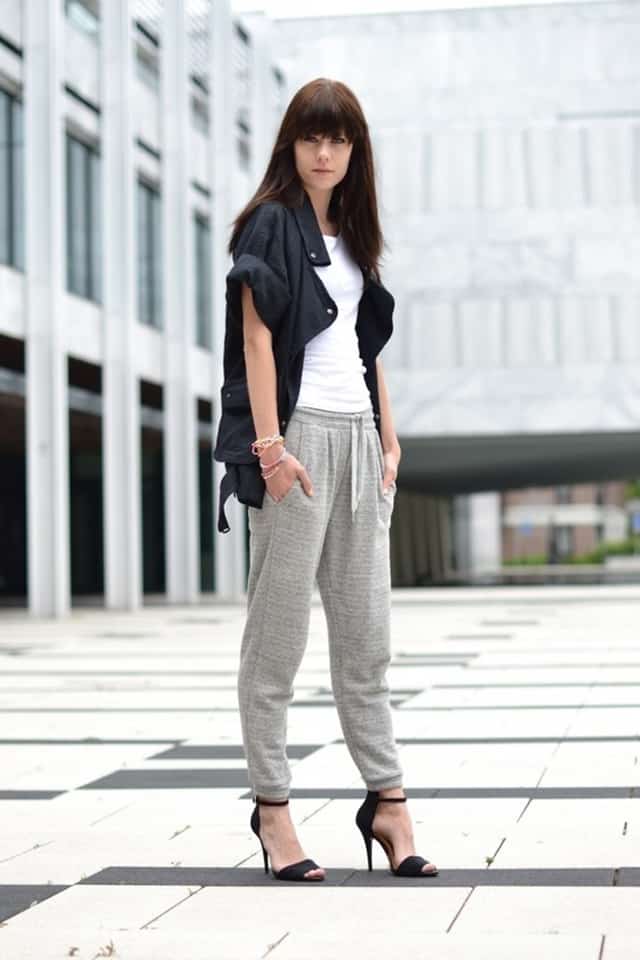 Sweatpants Heels The Coolest Thing Eva The Fashion Tag Blog